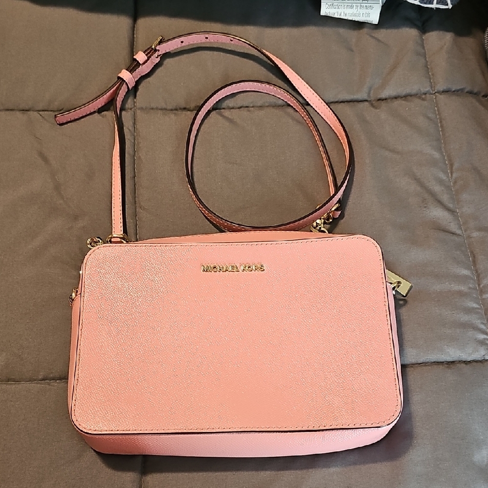 Michael Kors Blush Pink Crossbody Bag